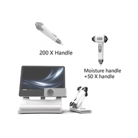 Mesin Analisis Kulit Kepala AI 3 Spektrum Terbaru 200X 50X Kamera Kulit Kepala AI Laporan Cerdas Trichoscope Mesin Analisis Rambut