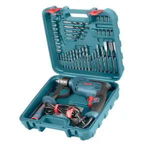 Ronix General Home Electric Drill Tool Set Toolbox Storage Case For Homeowner Handyman 220-240V 52 Pcs Impact Drill Kits