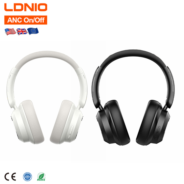 LDNIO H01 Headset Manufacturer Truly Wireless Long Battery Life HI-FI Sound Quality Type C On-Ear Over-Ear Gaming Headphones