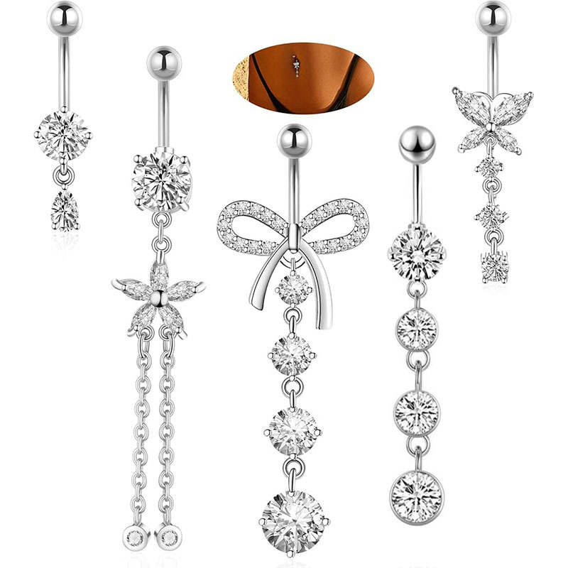 Argent + Zirconium blanc5Set