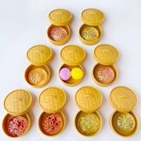 Jouet sensoriel anti-stress Kawaii en caoutchouc souple à rebond lent, en forme de chignon de cristal, avec paillettes, pour adolescents