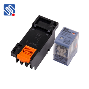 Meishuo Mser Micro Cuộn Dây Điện Tiếp Sức 220V AC Thu Nhỏ Tiếp Sức Dpdt 14 Pin 10A 240VAC 13F Rơ Le Với Ổ Cắm Cơ Sở - Product Image 6