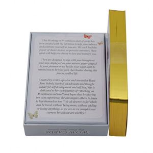 Cartes Oracle FUXI GAME YHD-TT2211031003 avec guide, impression de haute qualité, logo personnalisé, matériau papier - Product Image 1