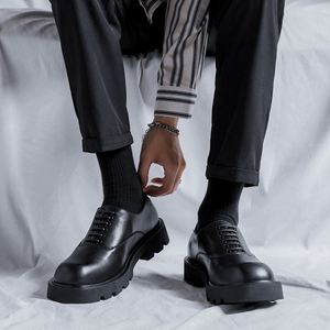Chaussures habillées en cuir de haute qualité pour hommes, style Oxford, pour le bureau et les occasions formelles - Product Image 6