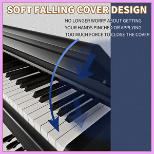 Clavier de musique, piano électronique, piano droit, clavier de piano numérique, piano professionnel - Product Image 3