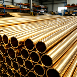 Tube en laiton poli de fournisseur chinois, alliage de cuivre C26800, tuyau en laiton, taille OEM pour composants de réfrigération et de climatisation - Product Image 6