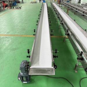 Maxsen NEW Nhựa Modular vành đai băng tải màu trắng cấp thực phẩm băng tải bên uốn cong Modular băng tải - Product Image 6