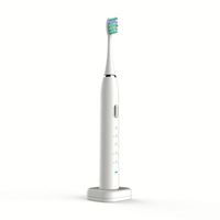 Cepillo de Dientes Eléctrico Recargable USB 2025, con Cerdas Suaves, IPX7, Sónico, con 5 Modos para Uso Doméstico en Adultos