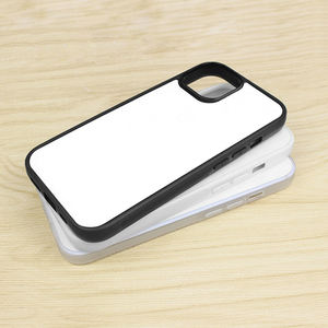 Factory Bulk <b>Cheap</b> Sublimation Blanks 2D TPU <b>Case</b> for iPhone 17 15 14 13 Series Hot Selling <b>Phone</b> Cover with Aluminum Sheet - Product Image 5