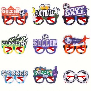 Lunettes de soleil de football personnalisées en gros, thème mode, pour fêtes, décoratives, tissées, accessoires photo, fournitures de fête - Product Image 2
