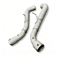 Collecteur d'échappement complet en titane haute performance avec valve X-Pipe pour McLaren 600LT 2020