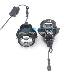 Ailecar โปรเจคเตอร์แอลอีดี3นิ้ว75W 75W ถ้วย J80สะท้อนแสงคู่เจาะ H7ไฟหน้าเลเซอร์สำหรับรถยนต์ - Product Image 3