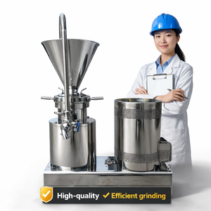 Emulsifying Grinding Machine for Nuts Sunflower Seeds Corn-Tahini Mill Colloid Mill Pump Stainless Steel 304/316L 50-500Kg/H - Product Image 6