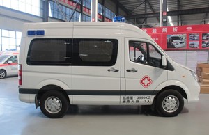 Véhicule d'ambulance médicale de secours professionnel léger Foton Diesel Blue Plate, véhicule de transfert de patients, fourgon 4X2 LHD 150 CV - Product Image 3
