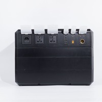 Station d'alimentation portable, charge solaire, grande capacité, support 2000W