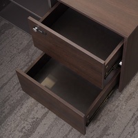 Bureau de direction classique KENO de style britannique |   Bureau en bois en forme de L, taille moyenne, prix de gros