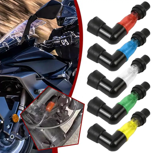 Tapa de Bujía LED Universal para Motocicleta, Indicador Intermitente de Encendido, Funda de Goma y Plástico Multicolor - Product Image 5