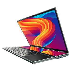 DJS Tech Performance Office Design Laptop 16 pulgadas + 14 pulgadas HD Pantalla táctil <span class=keywords><strong>Notebook</strong></span> Computadora portátil delgada y liviana - Product Image 4