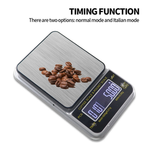 Hochpräzise digitale Kaffee waage Schmuck Gold Balance Gewicht Gramm LCD-Taschen waage - Product Image 5