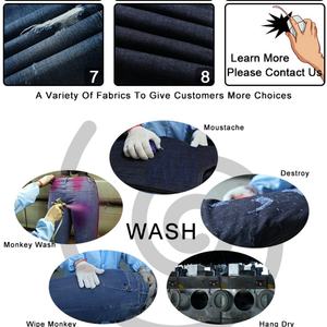 Jeans Casuales Personalizados para Mujer, Jeans de Mezclilla Holgados de Cintura Alta con Parches de Leopardo para Verano - Product Image 6