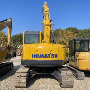 Machinerie de construction de bonne qualité, excavatrice Komatsu PC138US de 14 tonnes d'occasion avec moteur d'origine pour le creusement, certifiée CE EPA - Product Image 3