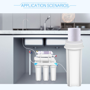 فلتر مياه كهربائي بتقنية التناضح العكسي 10 و20 و30 و40 بوصة، فلتر قطن PP للترسيب، مصنوع بتقنية الغزل/الصهر، صديق للبيئة، خرطوشة فلتر مياه 400 - Product Image 4
