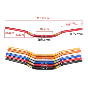 Guidons coniques en aluminium <span class=keywords><strong>ProTaper</strong></span> EVO 7075, 7 couleurs différentes, 7/8 pouces, guidons modifiés pour moto tout-terrain, guidons Pro Taper - Product Image 3