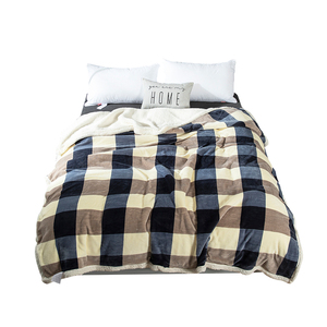 Couverture tissée en hiver, plaid polaire pour <span class=keywords><strong>lit</strong></span>, 70x100CM, vente en gros - Product Image 1