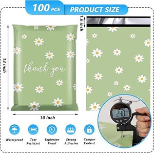 Hot bán tùy chỉnh in logo <span class=keywords><strong>Poly</strong></span> Túi bưu phẩm nhà máy giá bán buôn LDPE Chất liệu vận chuyển túi cho quần áo - Product Image 2