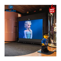 Écran LED vidéo mural modulaire léger haute résolution, ultra léger, portable, intérieur/extérieur, sur pied