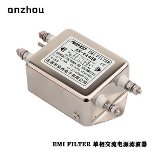 ตัวกรอง EMI อันโจว AN-3A4HB 3A แบบยึดด้วยสลักเกลียว โมดูลกรองสายไฟ AC เฟสเดียว - Product Image 2
