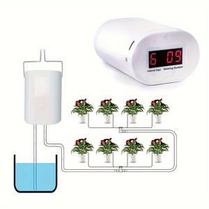 Système d'arrosage automatique intelligent à 8 têtes, alimenté par USB, rechargeable, pour pelouse et jardin, avec minuterie et contrôle goutte à goutte - Product Image 6