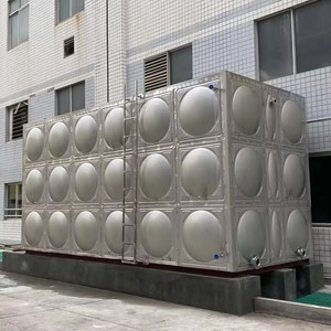 Vente en gros de grand réservoir d'eau de conception carrée modulaire en acier inoxydable 220v pour le stockage dans les machines de traitement de l'eau - Product Image 2