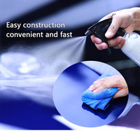 Revestimiento Cerámico 3 en 1 de Secado Rápido para Pintura de Automóviles, Cera Líquida, Pulimento Hidrofóbico, Capa Superior de Secado Rápido, Revestimiento Cerámico Nano en Aerosol para Bricolaje
