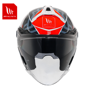 หมวกกันน็อค MT HELMETS รุ่น COSMO SV แบบเปิดหน้า 3/4  วัสดุ ABS สำหรับรถจักรยานยนต์ ดีไซน์สำหรับทุกฤดู ได้รับมาตรฐาน ECE - Product Image 3