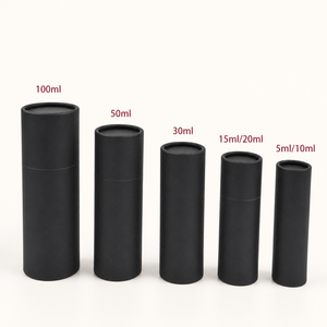 Custom Paper Tube Packaging Cosmetic Perfume Essential <b>Oil</b> <b>Bottle</b> Cardboard Recyclable Kraft Tube Cylinder Packaging Box - Product Image 5