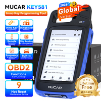 Programador de Llaves MUCAR KEY581, Inmovilizador CANFD, Servicio Automotriz, Taller, Certificado CE, Máquina de Programación de Llaves para Todos los Autos