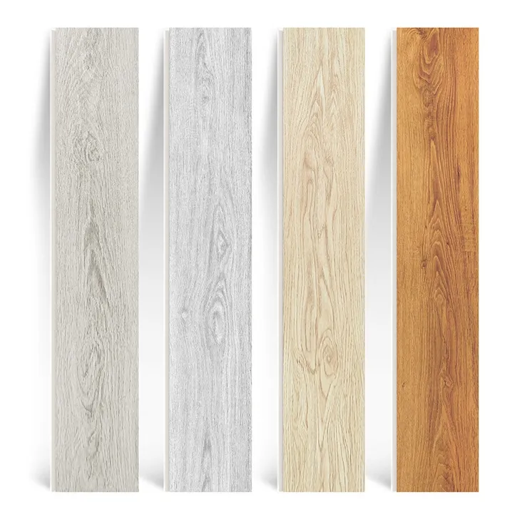 6*36'' 6*48'' 7*48'' 4-6mm Waterproof Suelo De Vinilo Luxury Vinyl Wood Plank Floor Click PVC Flooring