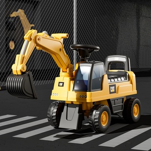 Nuevo y Moderno Vehículo de Juguete Excavadora para Niños, Patinete <span class=keywords><strong>Infantil</strong></span>, Coche de Juguete de Ingeniería para Niños - Product Image 4