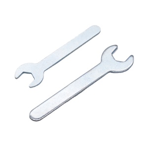 Herramientas de mano de hardware galvanizado de acero endurecido Llave plana hexagonal estampada portátil Llave de extremo abierto único - Product Image 4