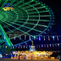89m Grand Amusement Énorme Grande Roue Grand Parc D'attractions Manèges Attractions à Vendre