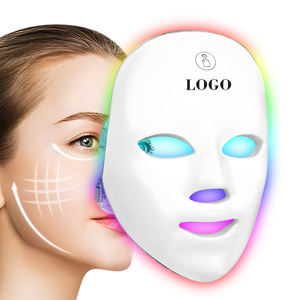 Appareil de beauté sans fil anti-rides à sept couleurs, spectromètre portatif, masque LED domestique, outil de massage facial - Product Image 1
