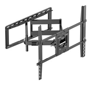 NB NEW SP5 Heavy Duty <span class=keywords><strong>TV</strong></span> Wall Mount <span class=keywords><strong>Double</strong></span> Arms Articulating Swivel <span class=keywords><strong>TV</strong></span> Wall Bracket for Most 75-110 inch LED LCD OLED <span class=keywords><strong>TV</strong></span> - Product Image 1