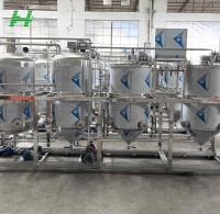 Machine de raffinage d'huile de soubean commerciale ligne de production de raffineur de pétrole de soja 10 tonnes machine de désodorisation d'huile comestible pour le soja