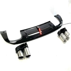 Diffuseur arrière d'aspect <span class=keywords><strong>SQ2</strong></span> 2020-2022 avec tuyaux d'échappement pour <span class=keywords><strong>Audi</strong></span> Q2 - Product Image 3