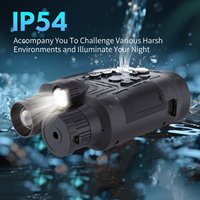 Jumelles de vision nocturne numériques NV600PRO 4K, batterie 6000mAh, dispositif de vision nocturne infrarouge pour l'observation des animaux