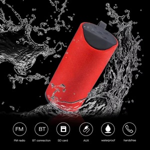 Hot Bán 113 Vải Không Thấm Nước Loa Di Động Loud <span class=keywords><strong>Mini</strong></span> Cột Hộp FM Đài Phát Thanh Không Dây Stereo Rạp Hát Tại Nhà Hệ Thống Âm Thanh Loa - Product Image 2