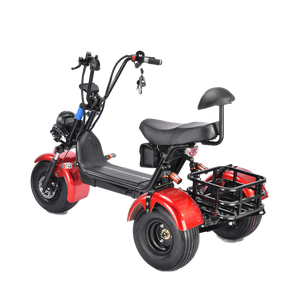 Scooter Eléctrico de 3 Ruedas City Coco, Triciclo con Caja Trasera, Motor de 48V 800W, Carga Máxima de 200 kg, Alcance de 35-40 km/h - Product Image 1