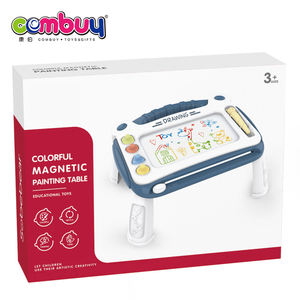 Tavolo da disegno in plastica tavolo da educazione giocattolo per disegno del bambino - Product Image 6