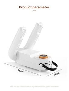 Sèche-chaussures <span class=keywords><strong>électrique</strong></span> portable réglable intelligent et <span class=keywords><strong>pratique</strong></span> avec fonction de stérilisation à l'ozone pour un usage domestique - Product Image 2